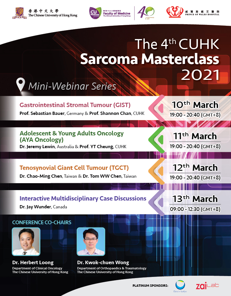 The 4th Sarcoma Materclass 2021