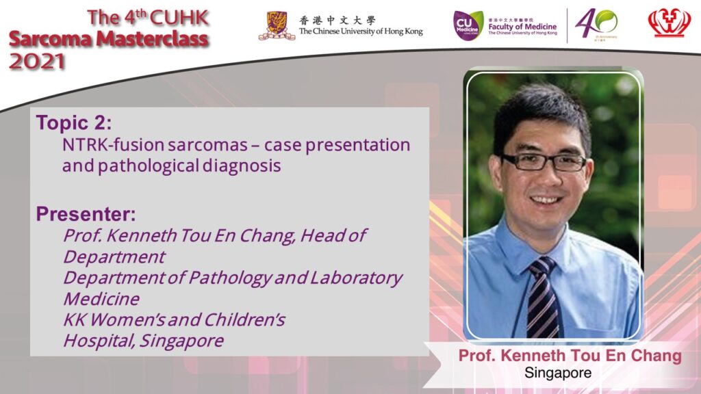 NTRK-fusion sarcomas – case presentation and pathological diagnosis